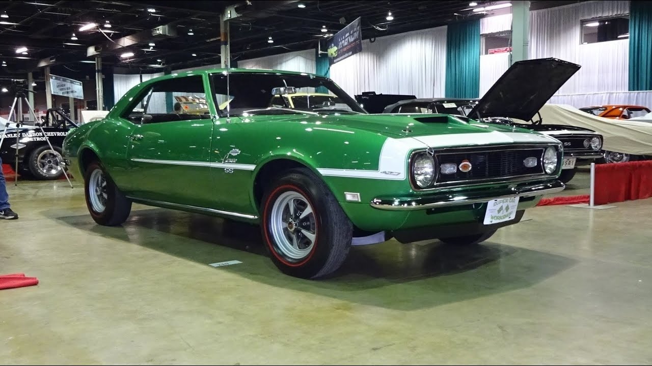 1968 Chevrolet Yenko Super Camaro in Green & 427 Engine Sound on My Car Story with Lou Costabile