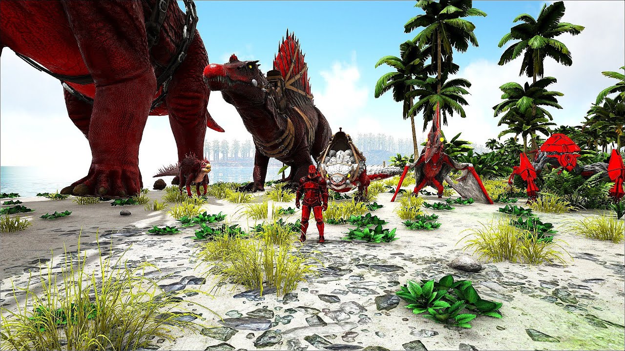 ARK PRIMAL FEAR #008 | Alpha Brachiosaurus,Pteranodon,Enforcer i Thorny Dragon  | Modovani Ark