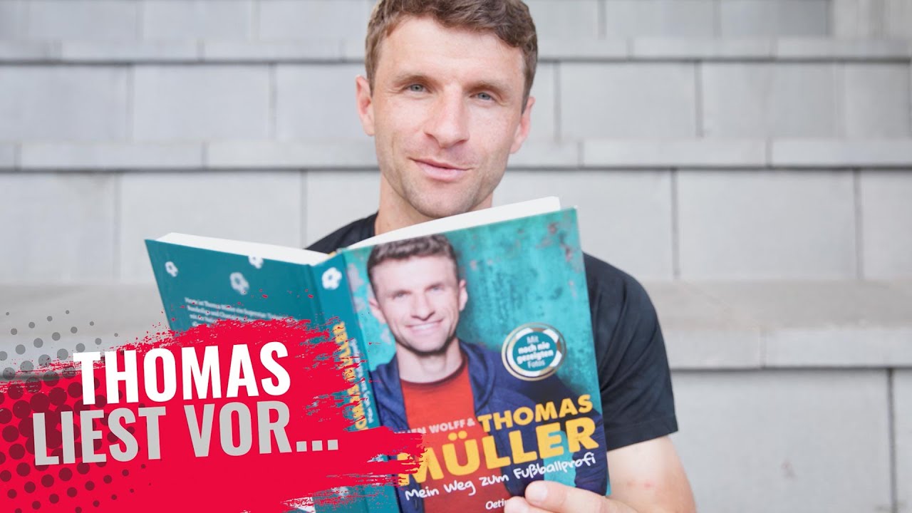 Thomas Müller liest aus seinem Kinderbuch vor – Wie alles begann!
