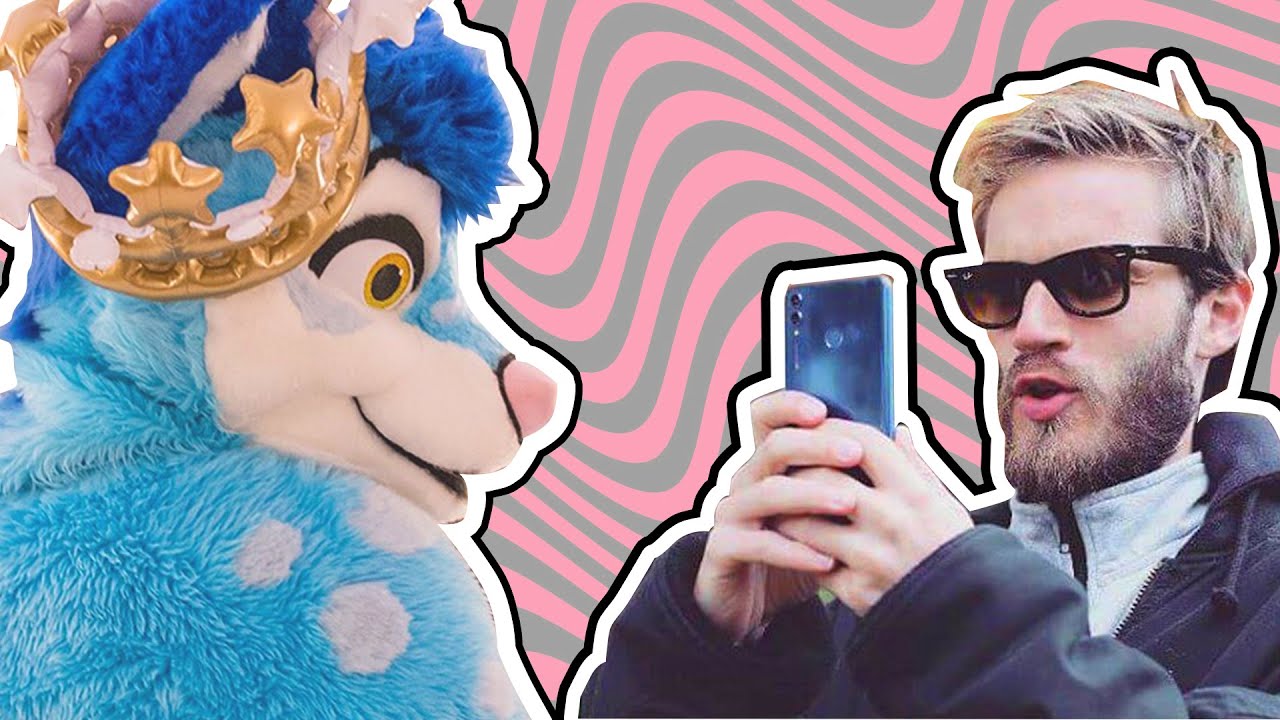 Furries reacting to pewdiepie reacting to furries
