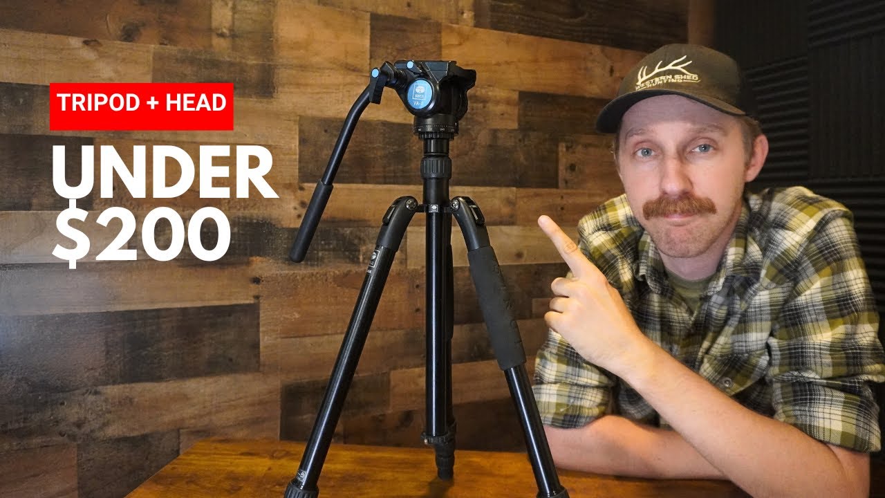 Best Budget Hunting Tripod: Sirui T-004SK Tripod with VA-5 Fluid Head