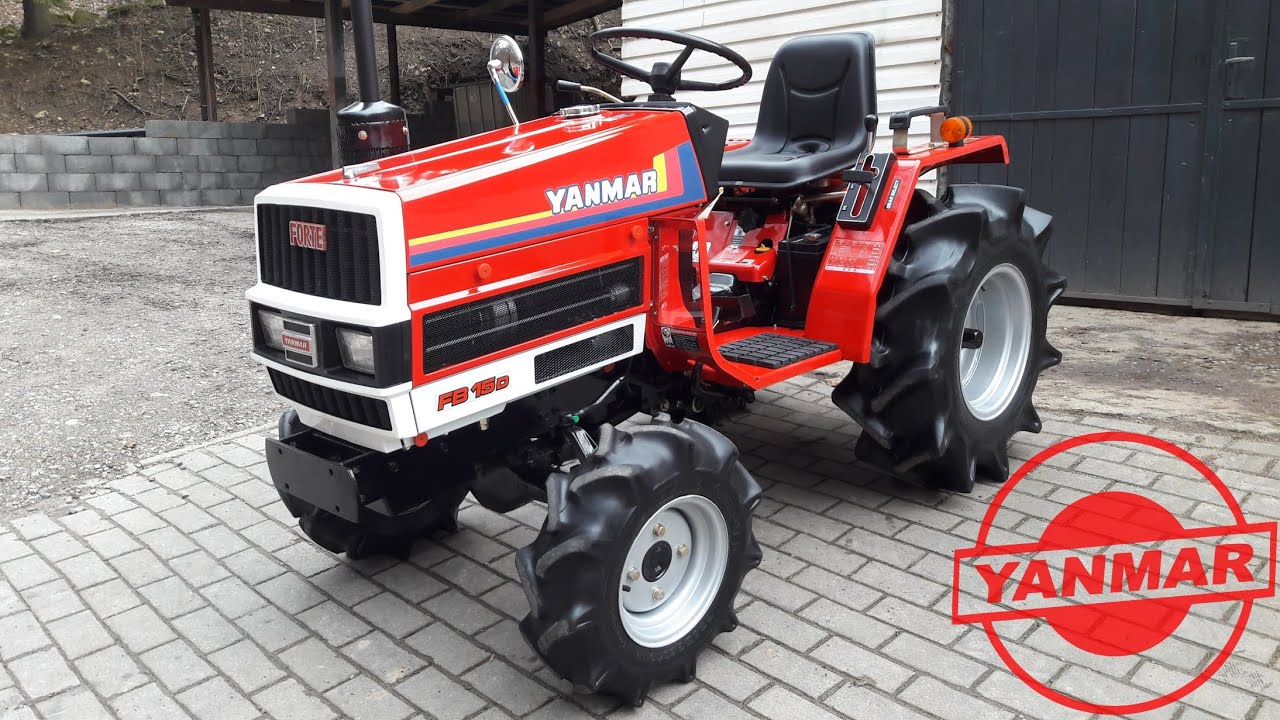 Yanmar FB15D 4x4 15KM Mini Traktorek Japoński / Japanese Compact Tractor