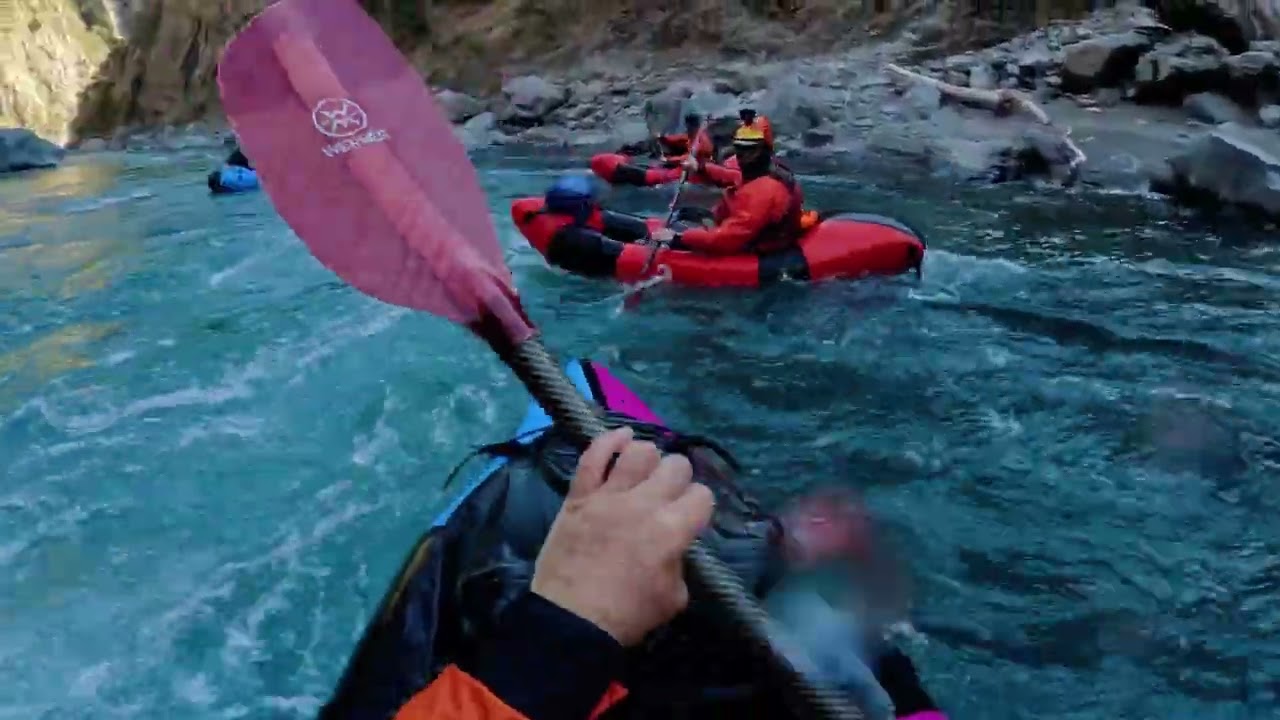 Packrafting Lower Ngaruroro day 2