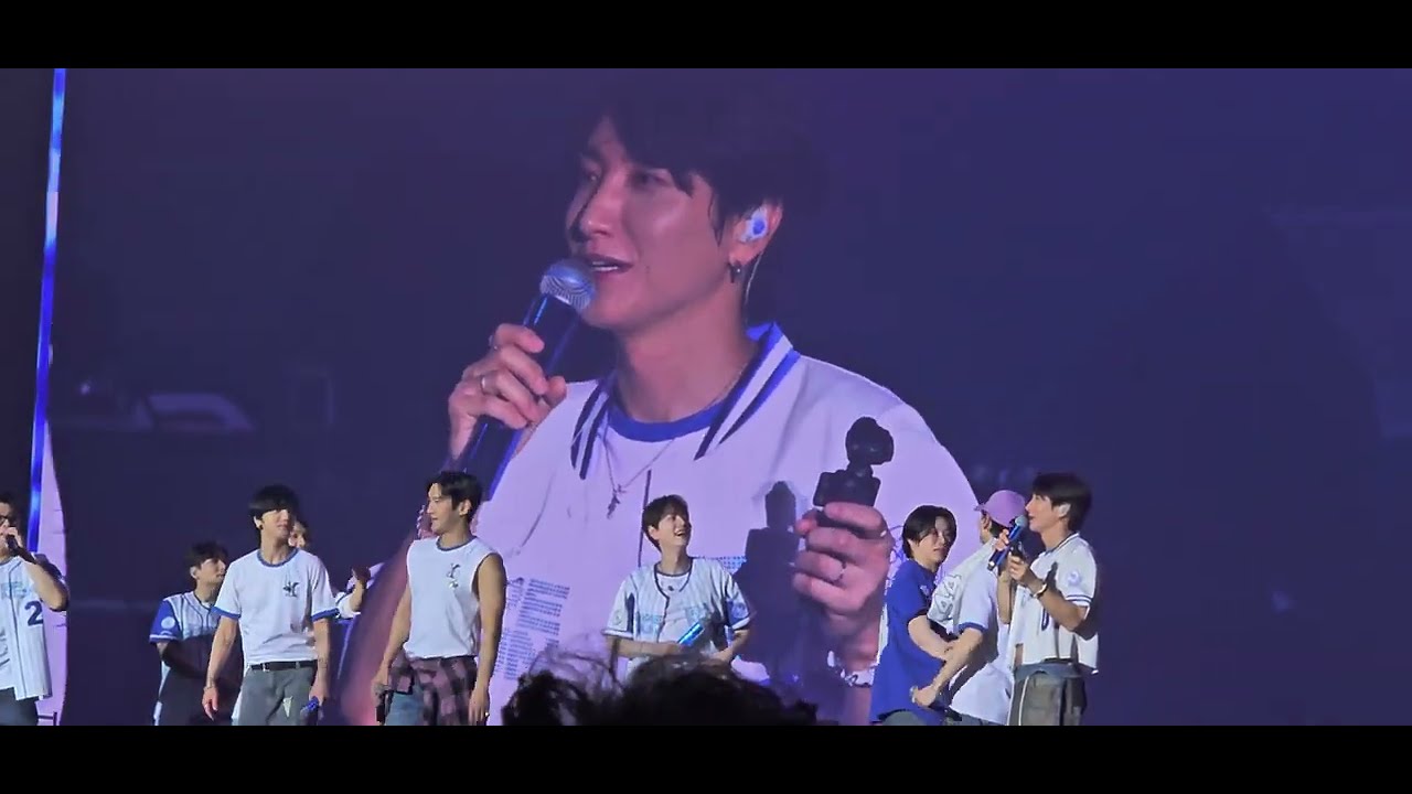260125-super junior 20ht super show 10 in 高雄 kaohsing대만-幸福 happiness +安可 talking  銀赫：應援出錯也是可以 因為我們很像