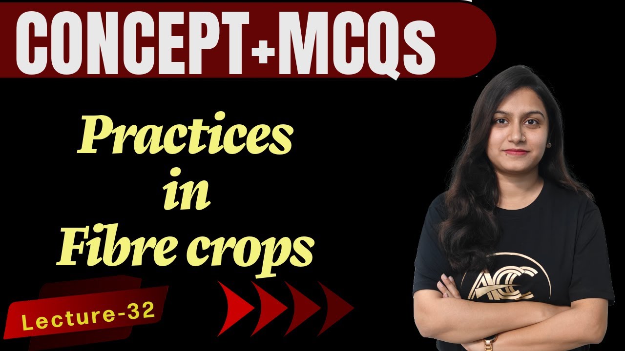 Fibre Crops: Easy Concepts + 10 Engaging MCQs to Ace It! #32