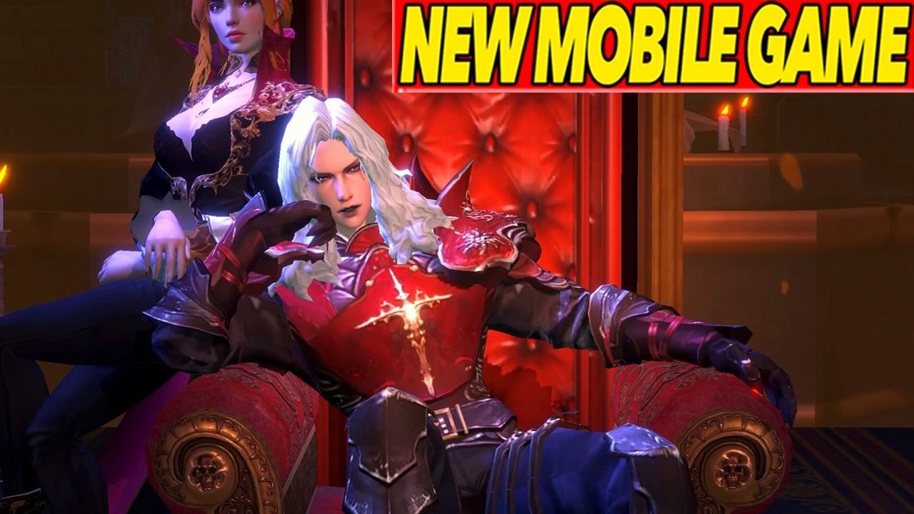 Darklord: Vampire Survival &mdash; геймплей глобального запуска (iPhone, iOS, Android) &mdash; новая офлайн-и...