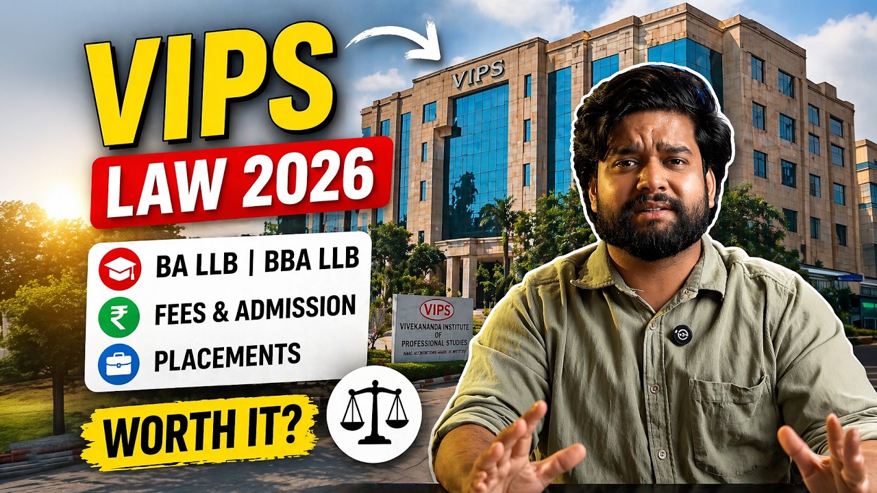 Vivekananda Institute of Professional Studies | VIPS BA LL.B / BBA LL.B | Hype vs Reality