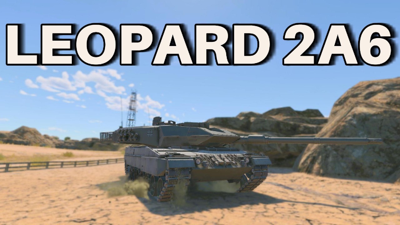 El Leopard 2A6 Está TOTALMENTE ROTO en War Thunder 💀