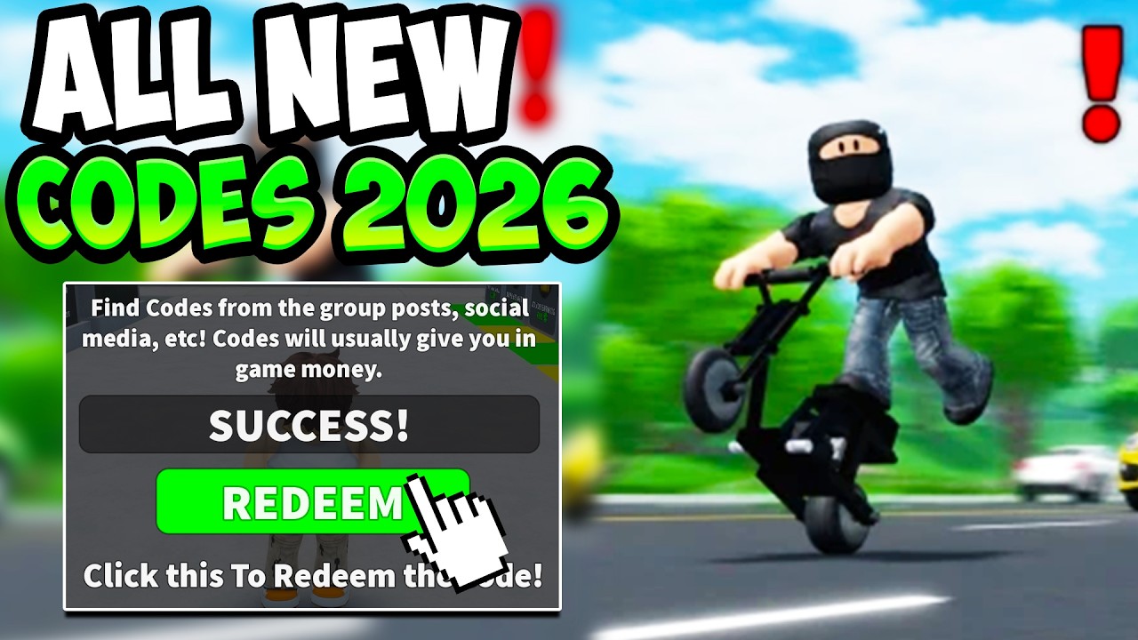 ВСЕ РАБОЧИЕ КОДЫ ДЛЯ UNTITLED WHEELIE GAME В ROBLOX &mdash; Все новые коды Untitled Wheelie Game 2026!