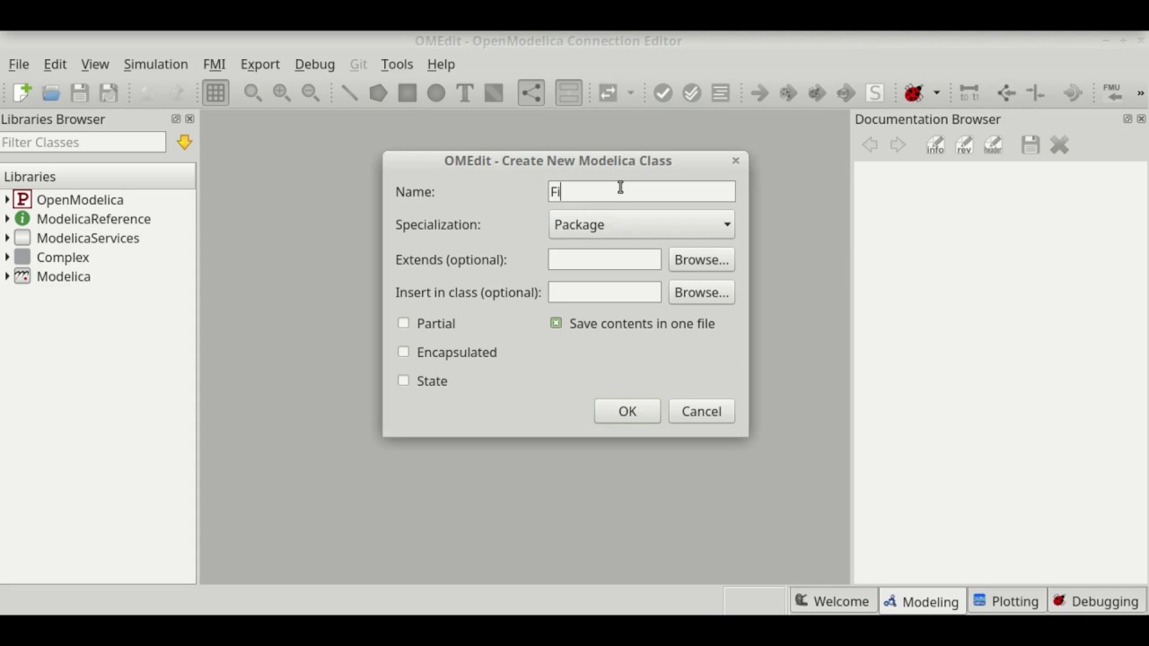 Modelica - Graphical modeling of electric circuits with OpenModelica