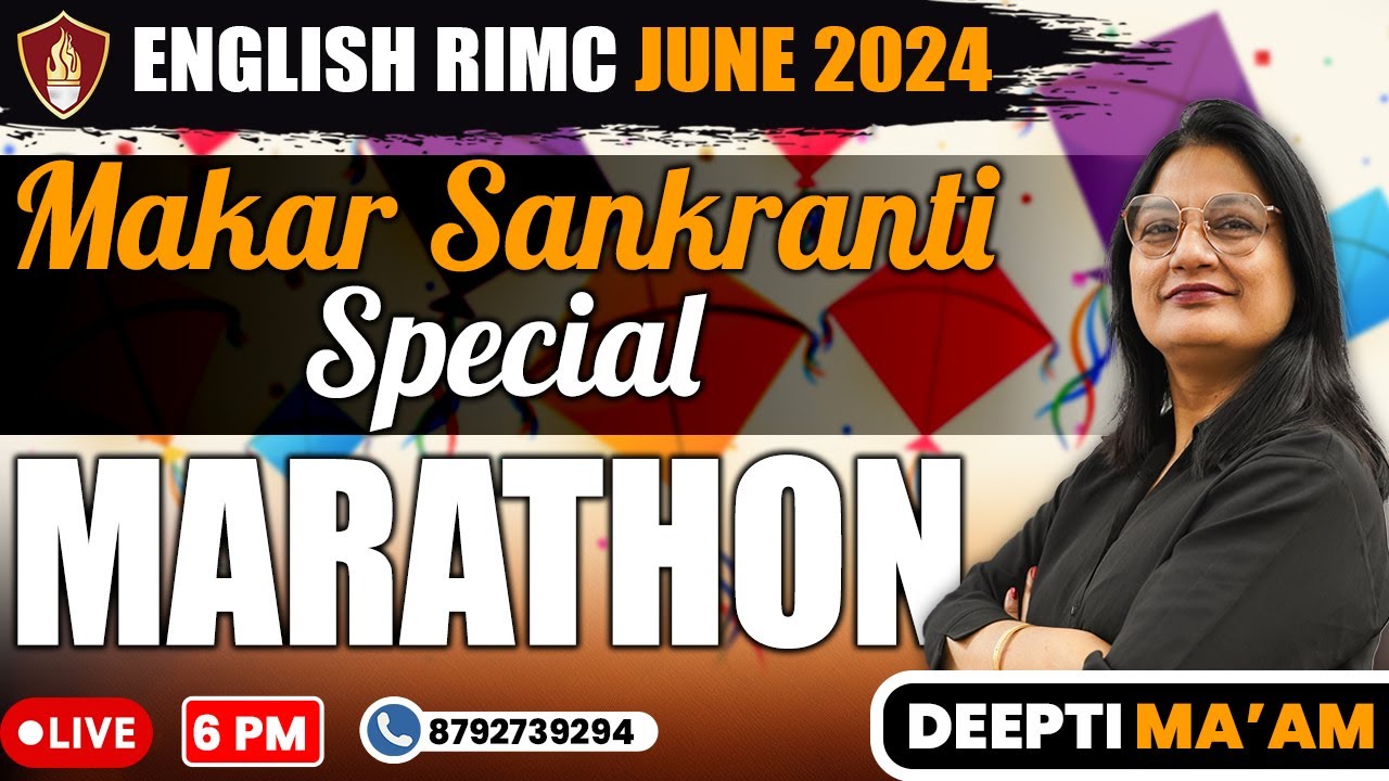 English Marathon | English RIMC June 2024 | RIMC Online Coaching Classes | RIMC English
