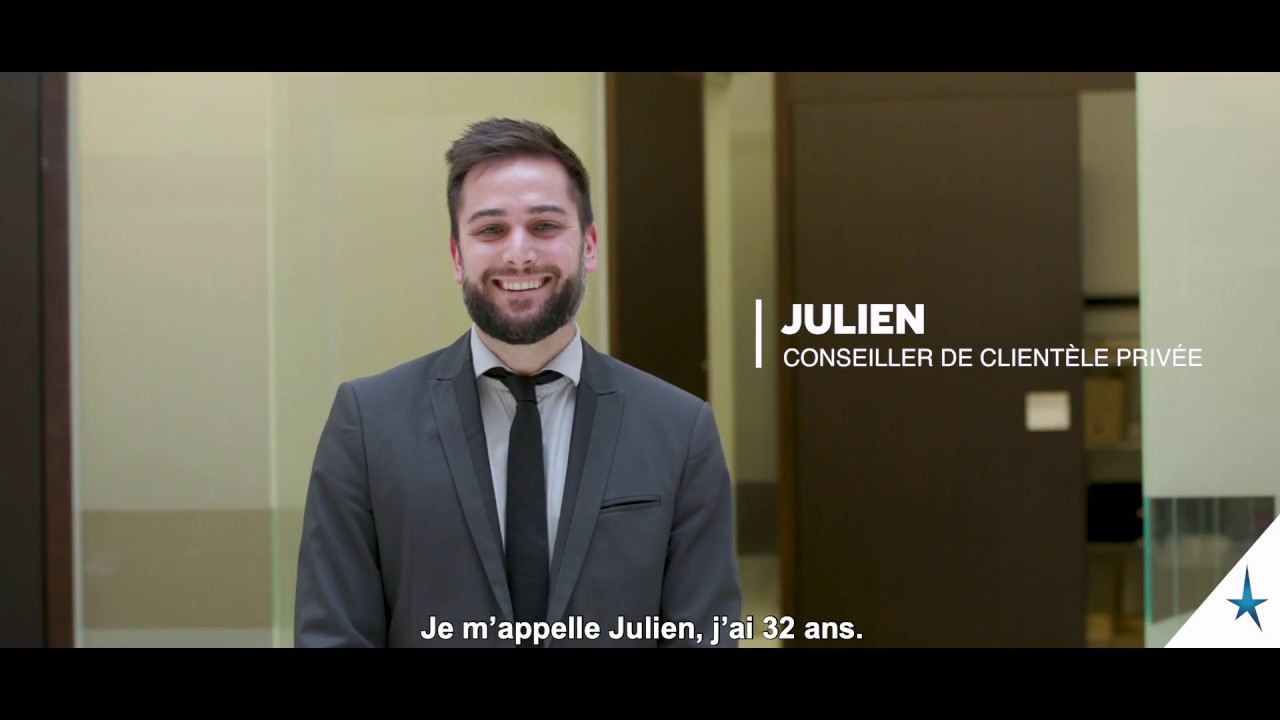 Julien - Conseiller de clientèle privée - Banque Courtois