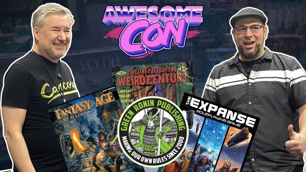 Fantasy Age Fanatics: Green Ronin at Awesome Con 2024!