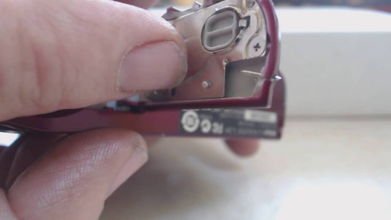 Repairing a Nikon Camera battery Door