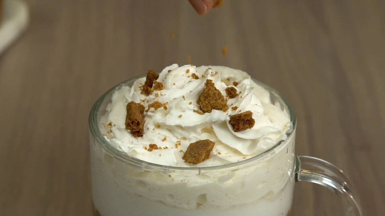 Speculoos Cookie Latte Recipe