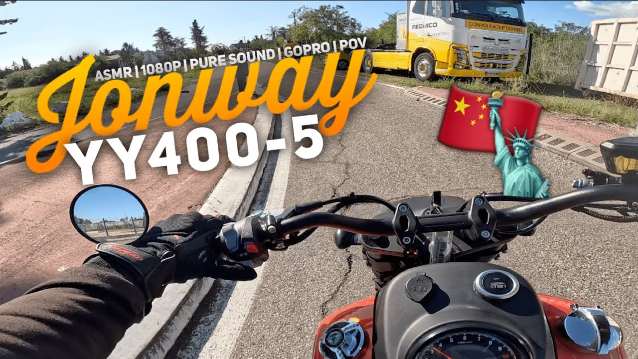 Jonway 400YY 5 | ASMR | 1080p | Pure Sound | GoPro | POV