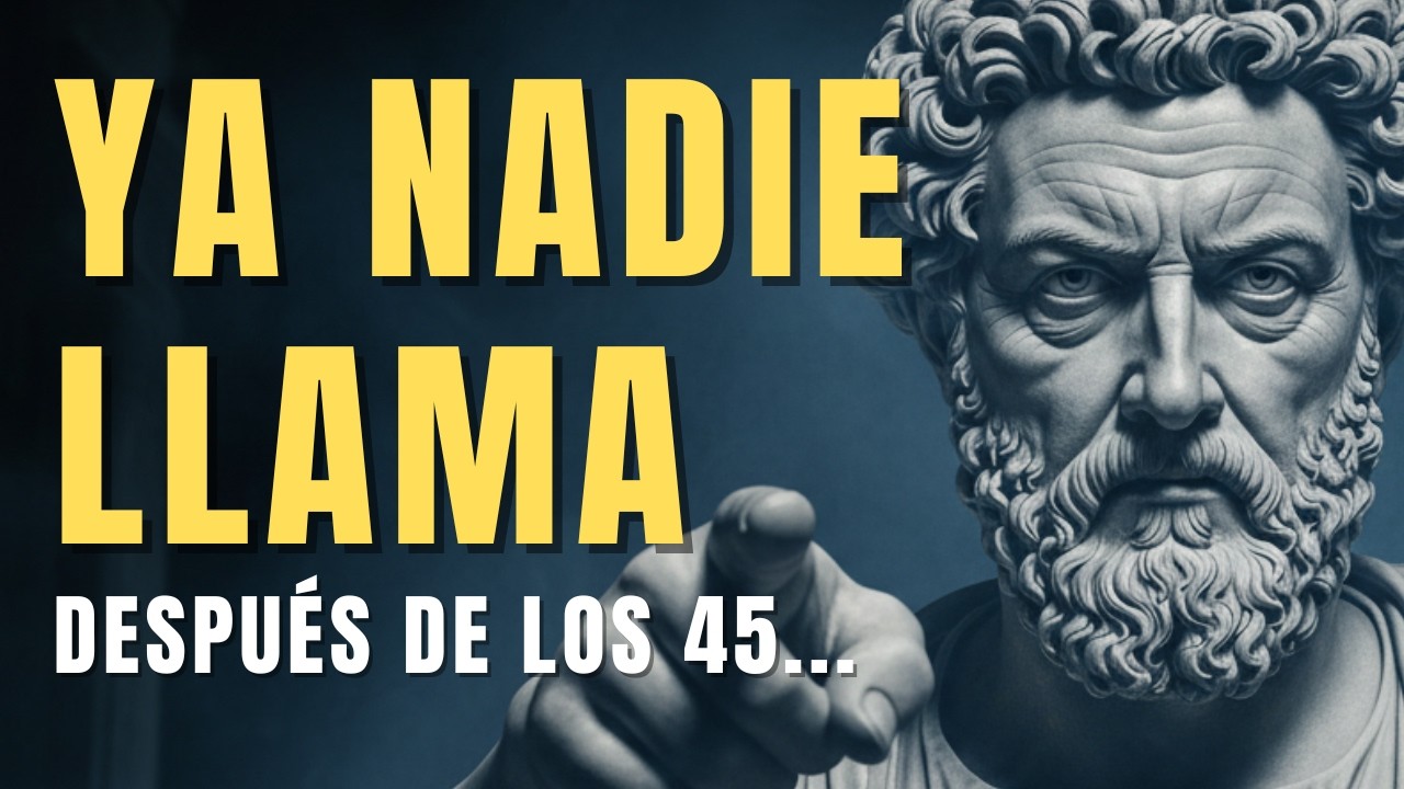 DESPUÉS de LOS 40, YA no le IMPORTAS a nadie | ESTOICISMO