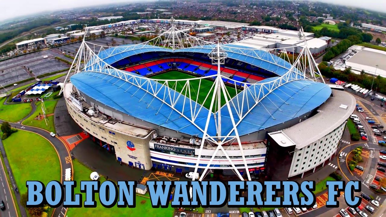 Toughsheet Community Stadium | Bolton Wanderers FC | A Rainy Drone Flight by Mini 4 Pro