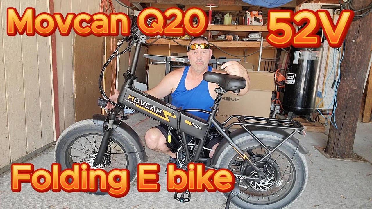Movcan Q20 52 volt folding E bike