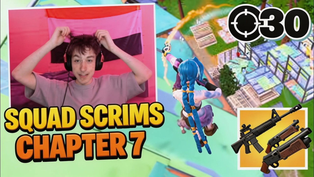 PeterBot DOMINATES First Squad Scrims in Chapter 7
