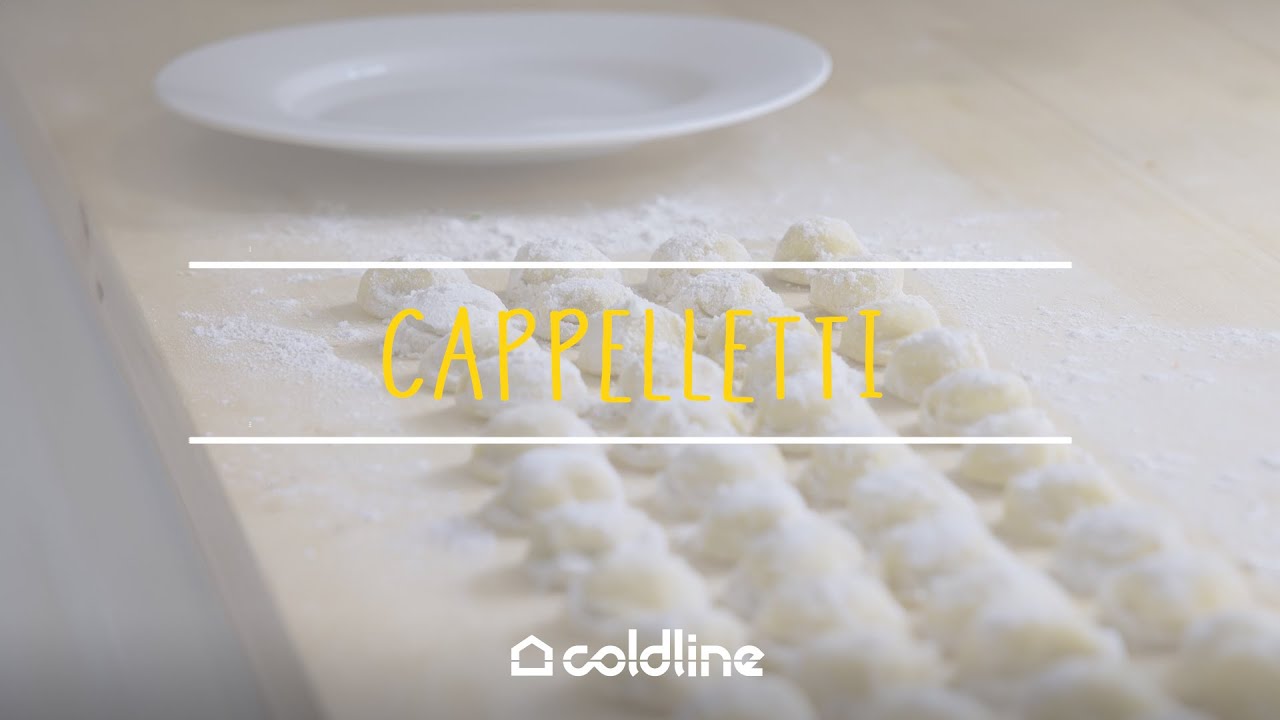 Cappelletti fatti in casa e lunga conservazione con l'abbattiore LIFE