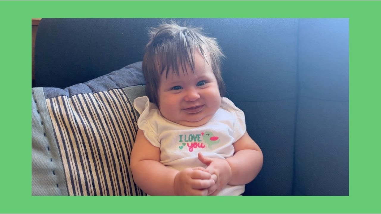 One Happy Chubby Baby