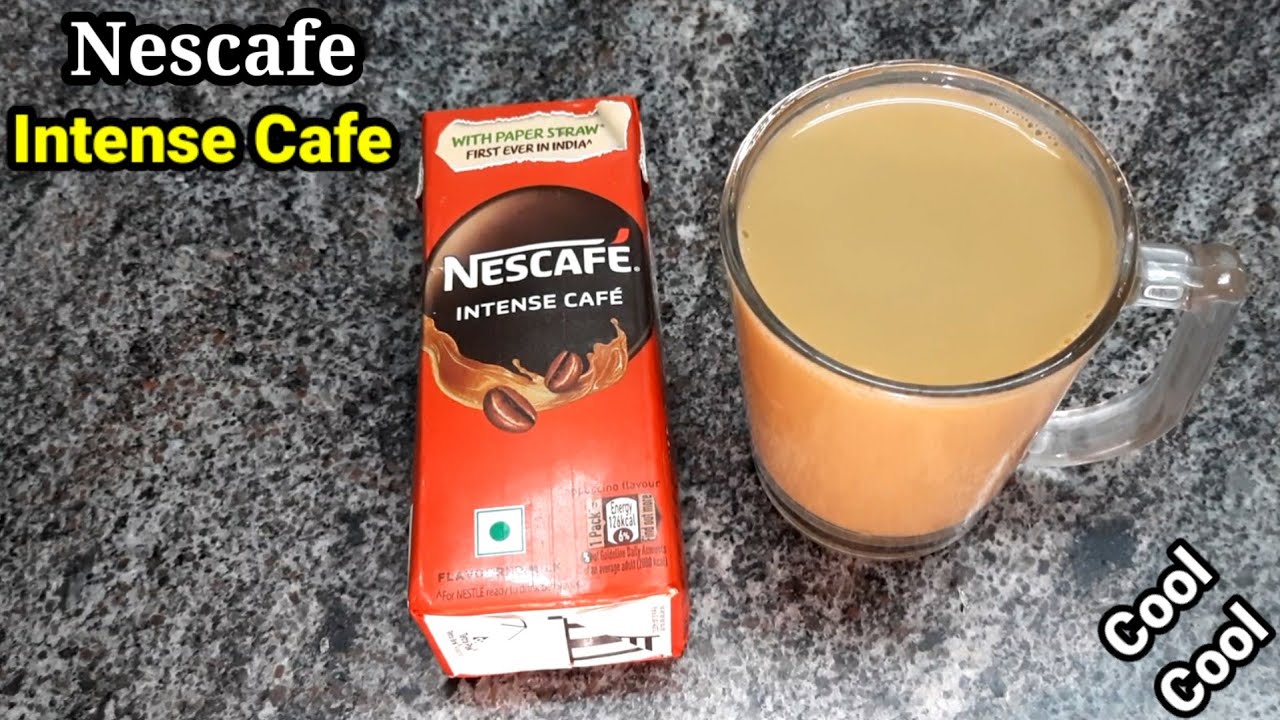 Nescafe intense Cafe|nescafe|nescafe cold coffee|cold coffee recipe|nescafe recipe|summer recipes