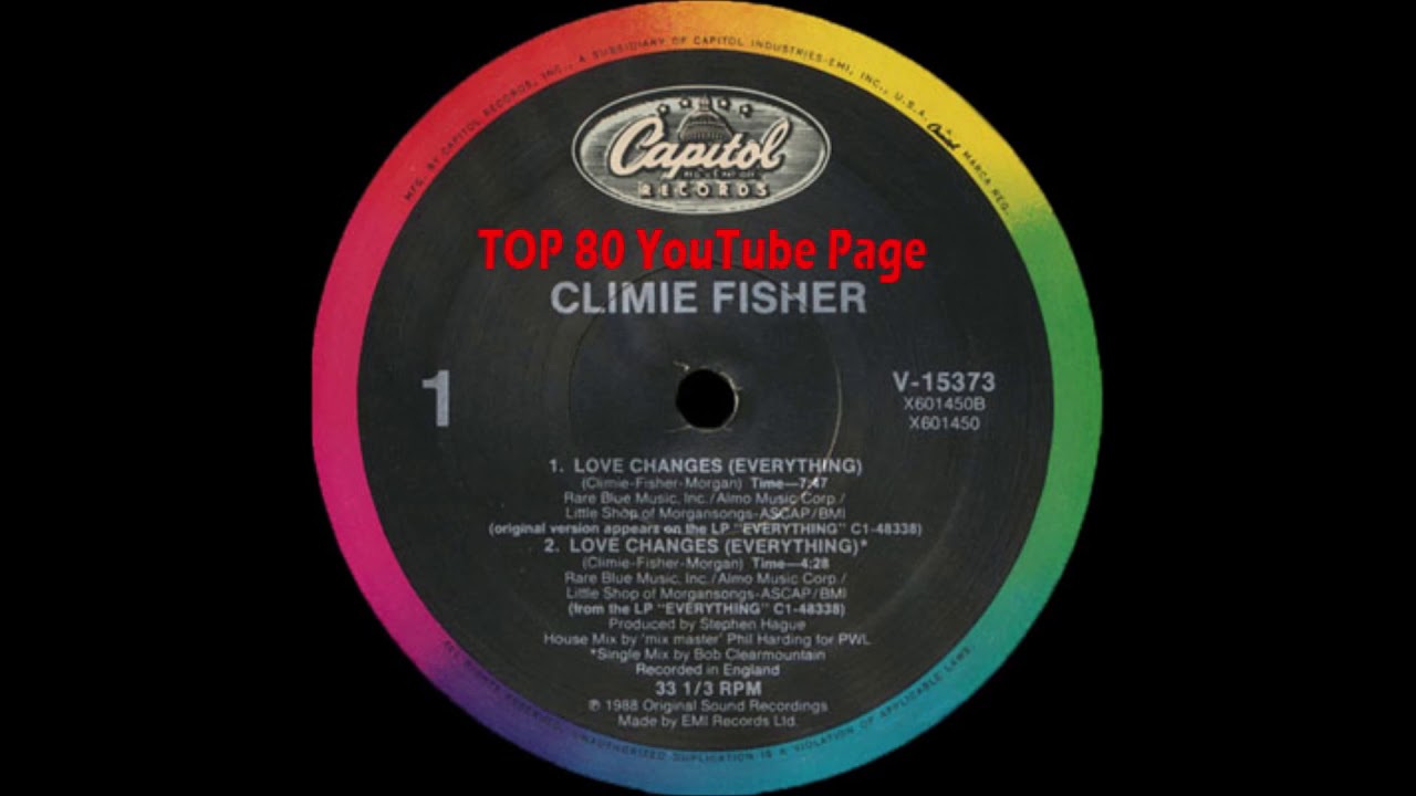 Climie Fisher - Love Changes Everything (A Phil Harding House Mix)
