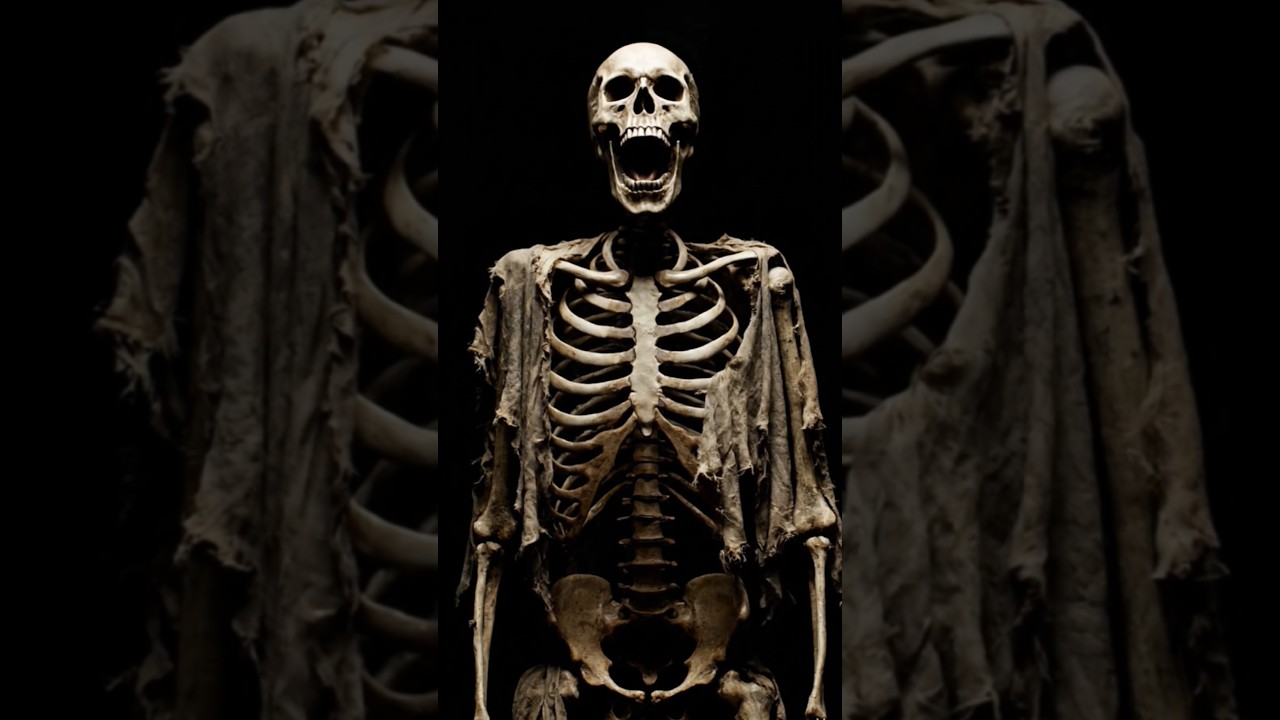 Skull Sing A Song Ghost Horror Video 