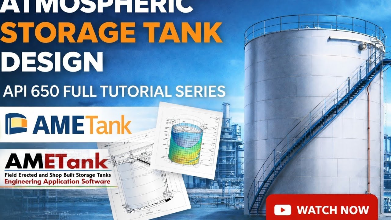Mastering AMETank | Complete Storage Tank Design Tutorial (API 650)