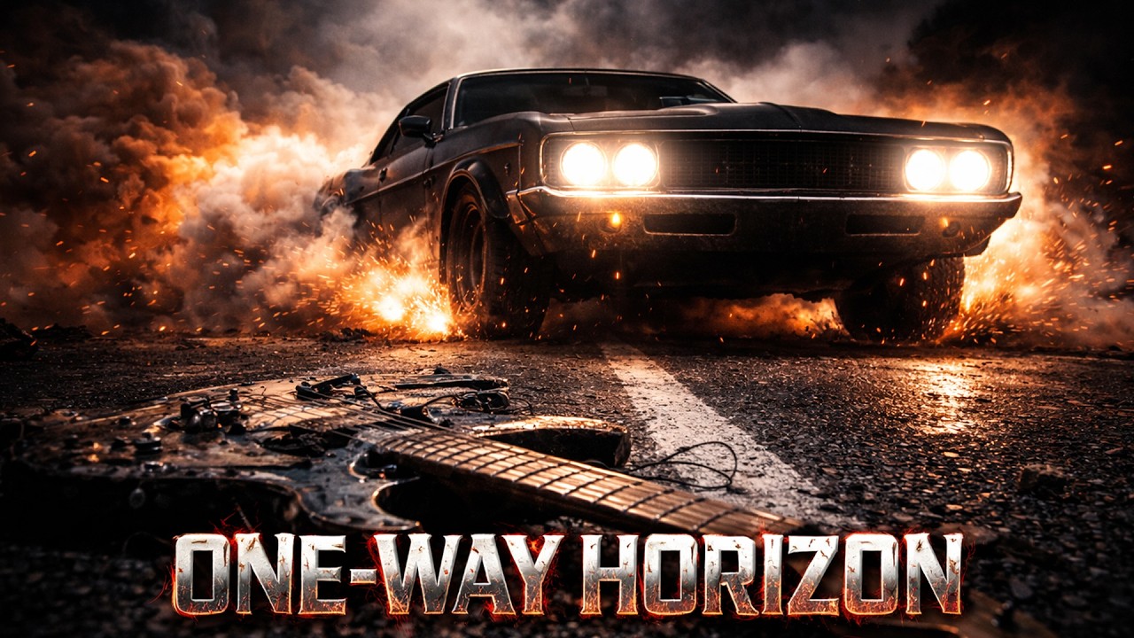 Soul & String - ONE-WAY HORIZON 🛣️ DARK NOIR BLUES [Heavy Stomp / Night Drive] 🎸🌌