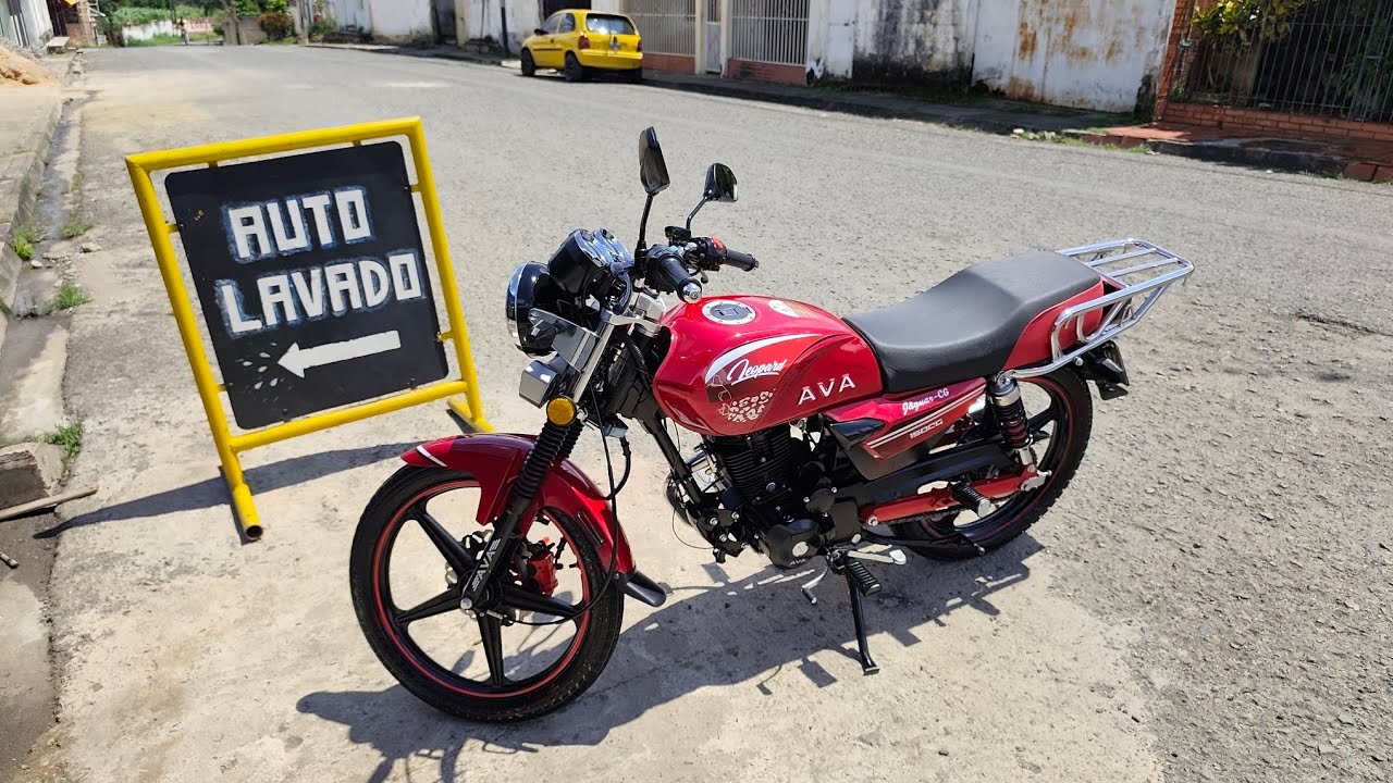 Detallado Ava leopard 150cc lavado y embellecimiento 