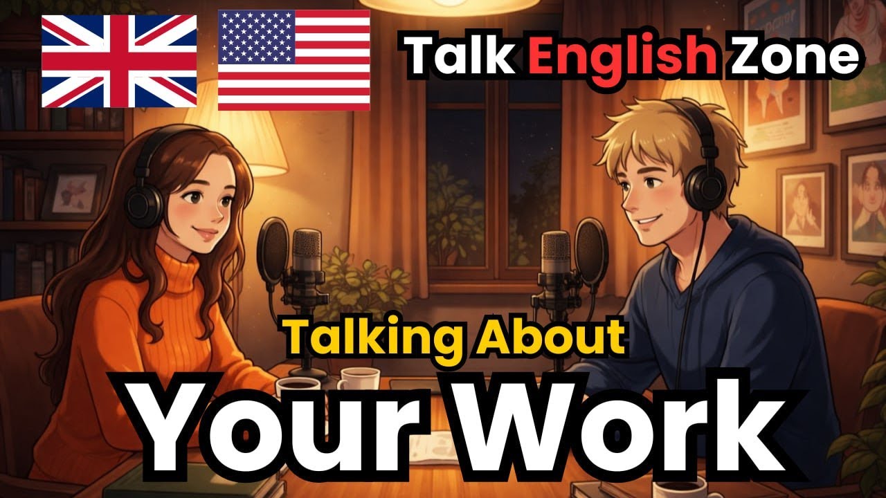 How to Talk About your work in English | Easy English Conversation
