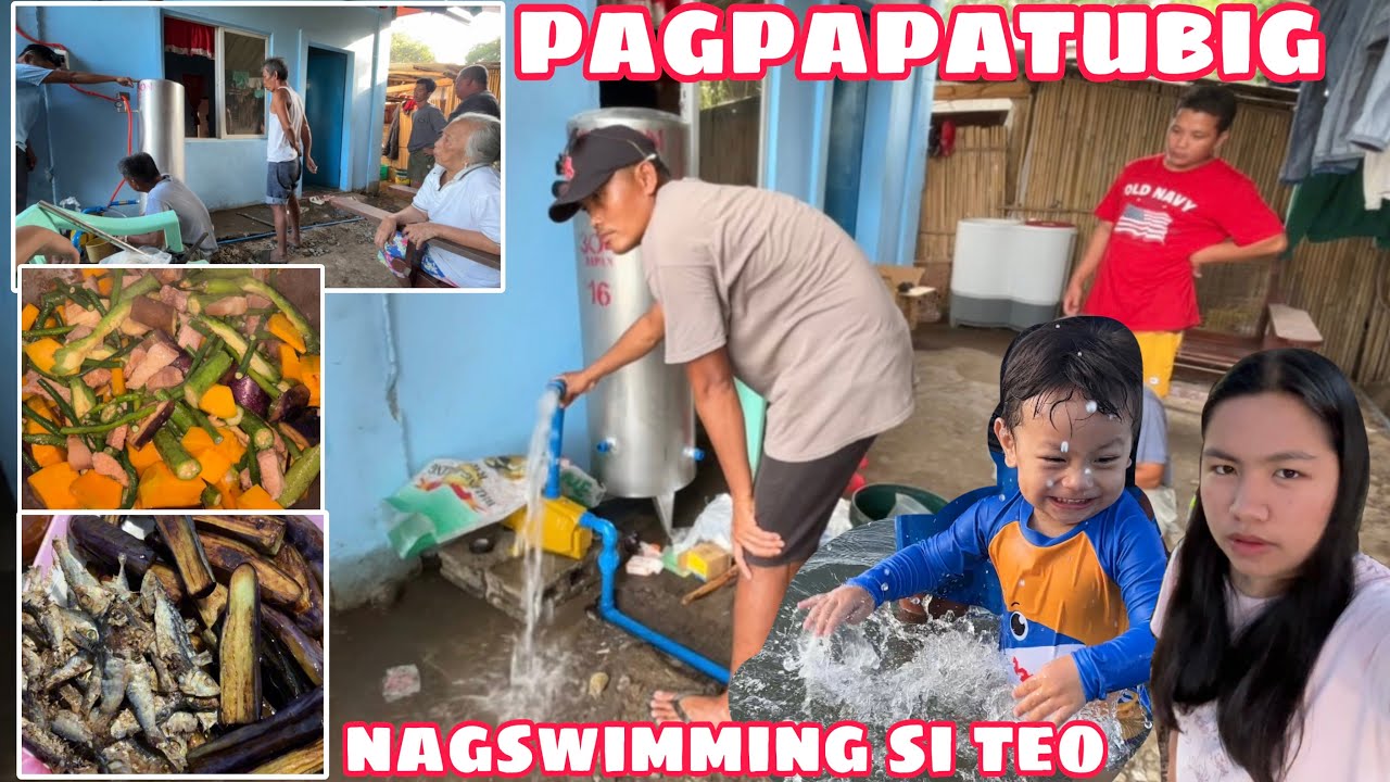 IKINABIT NA ANG PVC | PAGPAPATUBIG AT BREAKER SWITCH INSTALLATION | NAGLANGOY SI TEO SA DAGAT🤗🤩