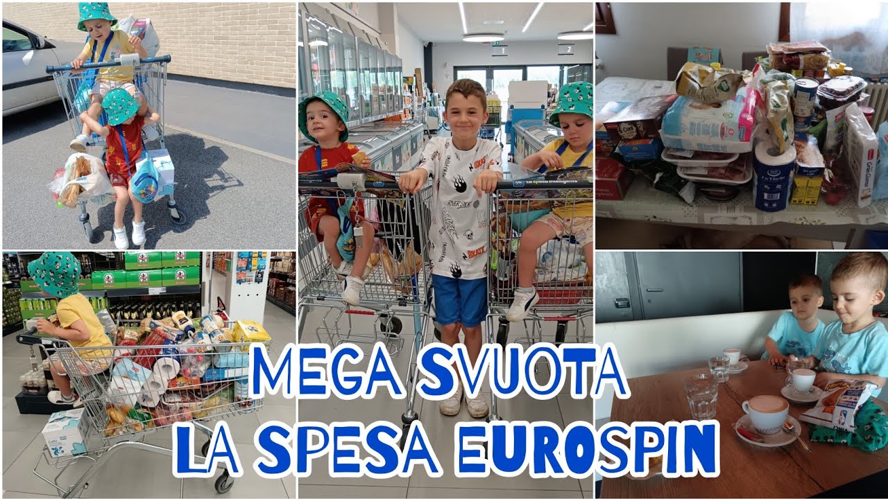 MEGA SVUOTA LA SPESA EUROSPIN XXL