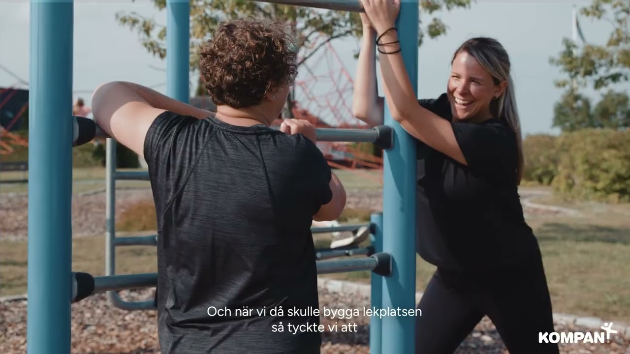 Flyinge cirkuslekplats med utegym – Se storyn bakom projektet - KOMPAN SE