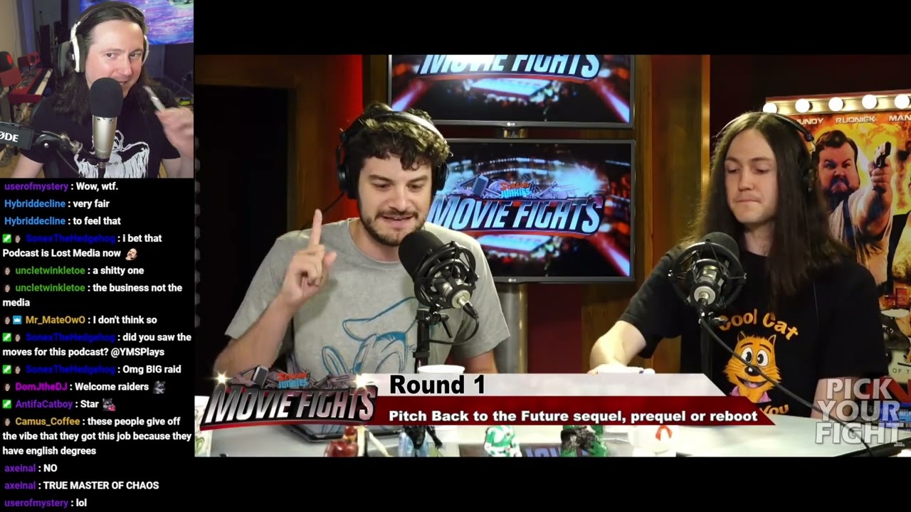 YMS Reacts to His Old Movie Fights Appearance