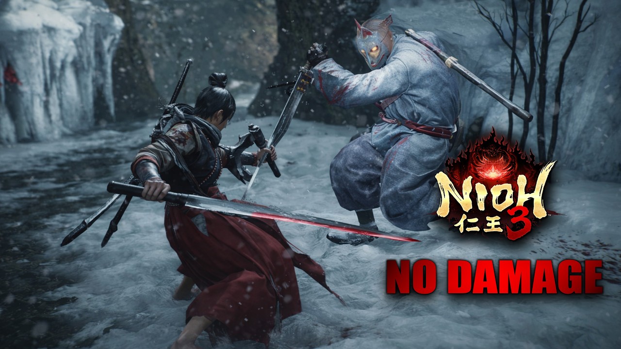 NIOH 3 - All - Seeing Mage Boss Fight No Damage (4k)