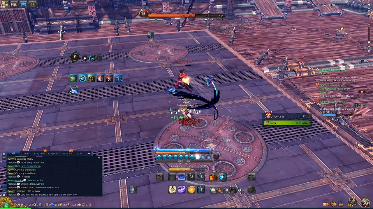 BnS -- Warlock Ice - Yeohara (Outlaw Island)