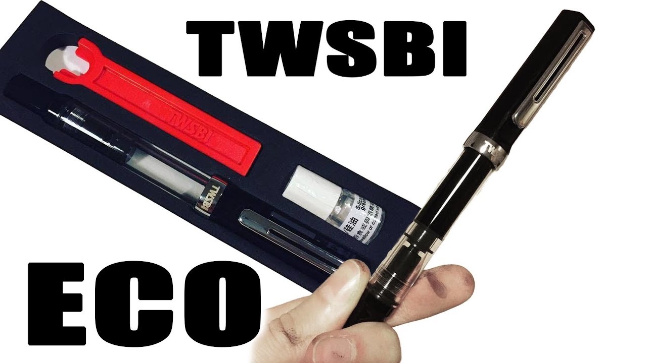 Unboxing and filling up the TWSBI ECO fountain pen