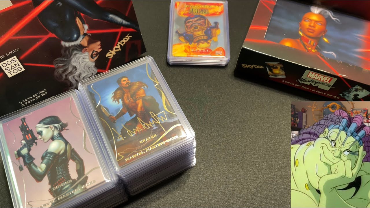 These boxes had some Mojo! | Recap and thoughts of two hobby boxes of Marvel Masterpieces 2022