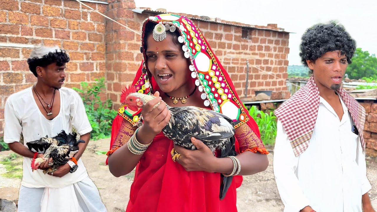 Ghan huseti pusi ma kukado beta vichan khago maro kukado #banjara #comedy #satishrathod 