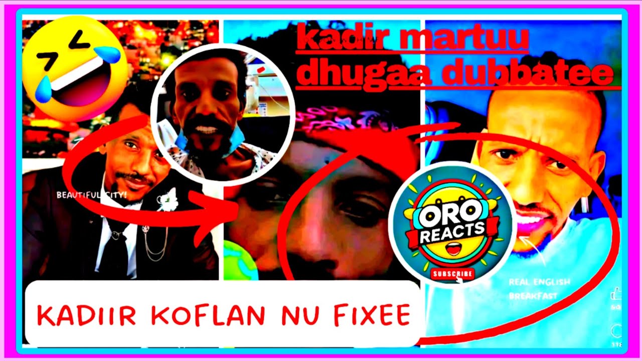 Kadiir martuu dhugaa jiru dubbaate 🤣koflan nu fiixe#funny #duet #memes #oro #viral #viralvideo 