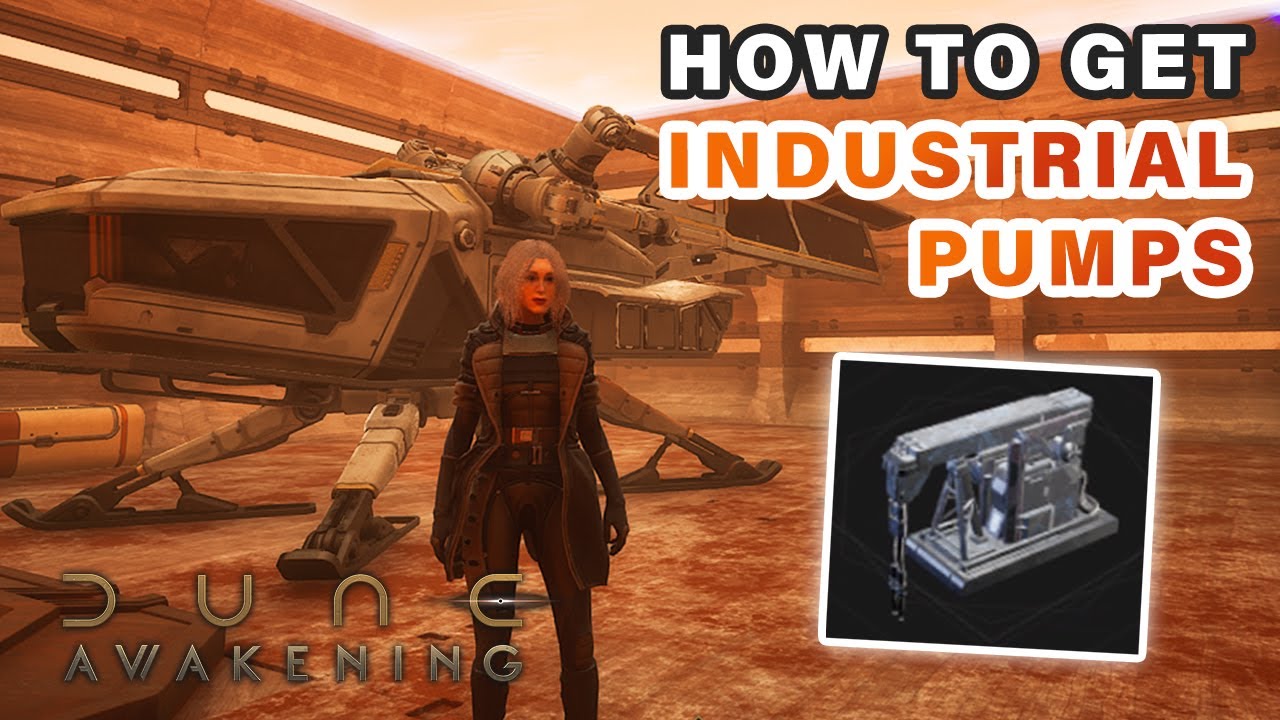 How to find Industrial Pump | Resource Location ► Dune: Awakening