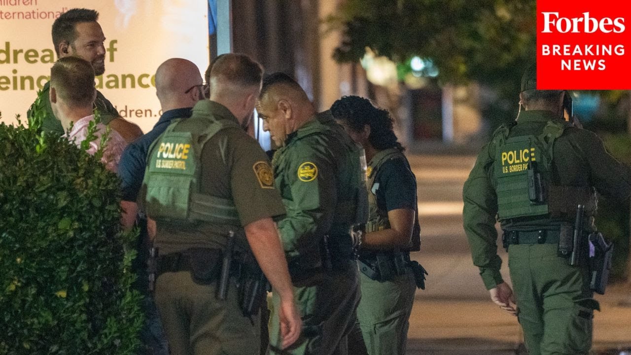 ON-THE-GROUND VIDEO: Border Patrol Agents Spotted In Washington, D.C. Ahead Of Trump Takeover