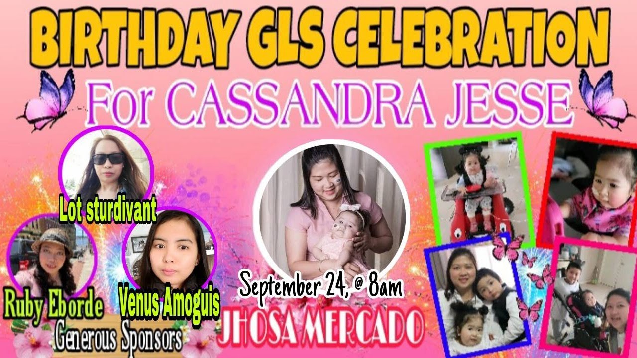 September 24/Promoting Birthday GLS ate @Jhosa mercado gls #SILENTLS