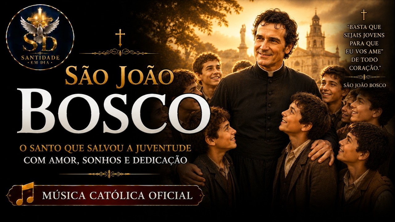 São João Bosco: O Santo que Salvou a Juventude | Louvor Católico Profundo  #saojoaobosco