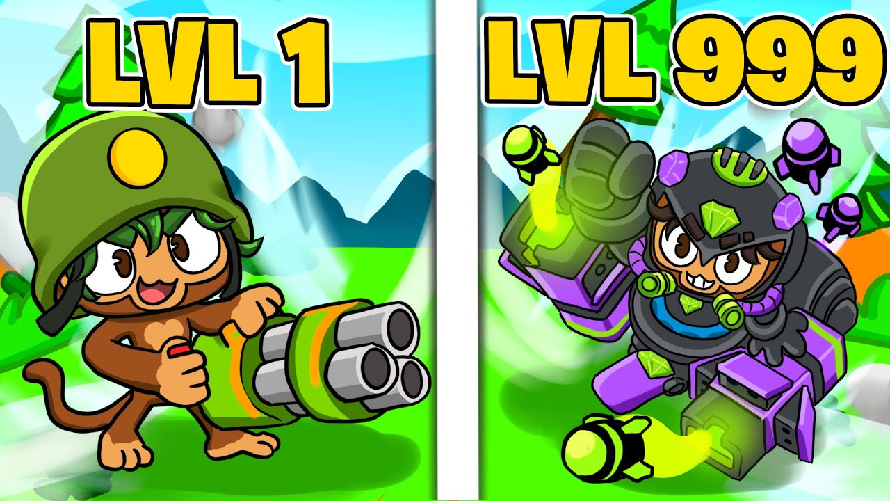 Tylko STRZELEC RZUTKOWY AKA GATLING CHALLENGE z MAĆKIEM! | BLOONS TD6
