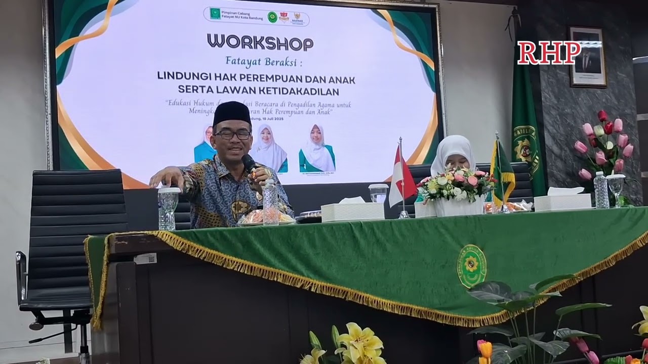 Lindungi Hak perempuan & Anak serta lawan ketidakadilan  bersama ktua Pengadilan Agama Bandung#Part2
