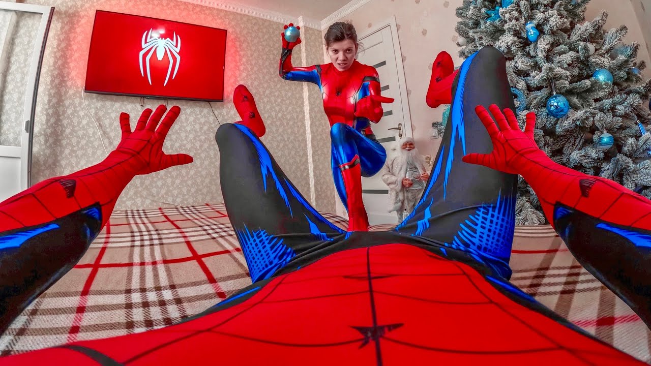 THE REAL LIFE OF SPIDER-MAN ( Epic Comedy Parkour POV Prank )